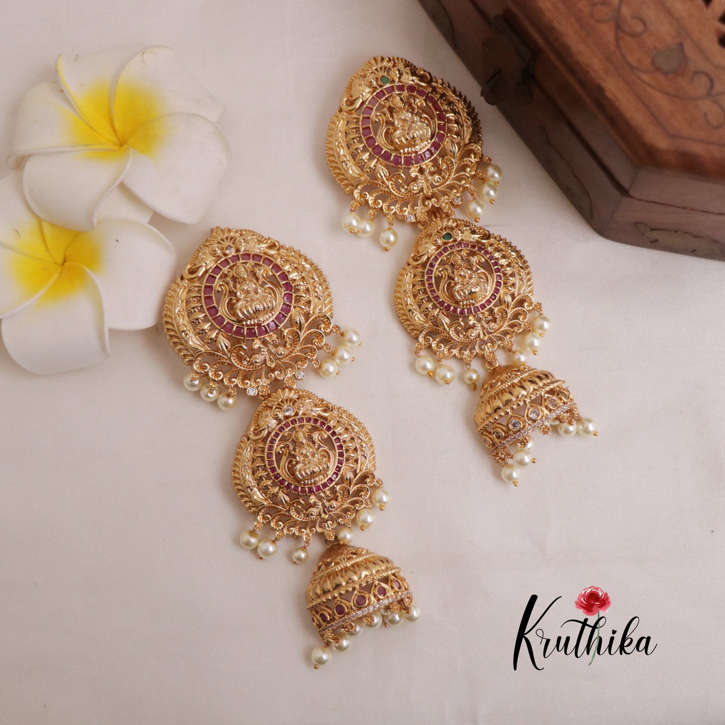 Premium Temple Jada Billa  J123