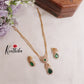 Trendy Two Layer Pigeon Pendant Chain NC2059 (Available in 2 Colours)