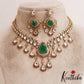 Stunning Teardrop Motifs AD Victorian Necklace NC2893
