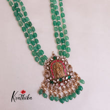 Royal Radha Krishna Jadau Kundan Haaram with Onyx Beads LH1801
