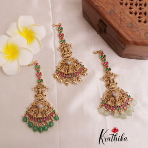 Pretty Lakshmi Jadau Maang Tikka MT237