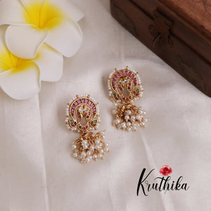 Trendy Chand Bali Kemp Earrings E475 (Available in 2 Colours)