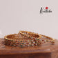 Beautiful Multi Stone Bangles B188 (Set of 4)