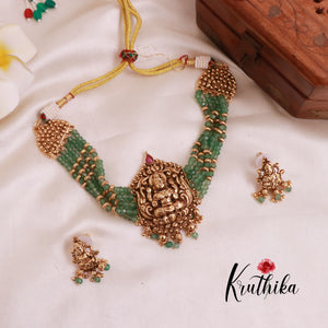 Beautiful Temple Chocker NC1872 (Available in 2 Colours)