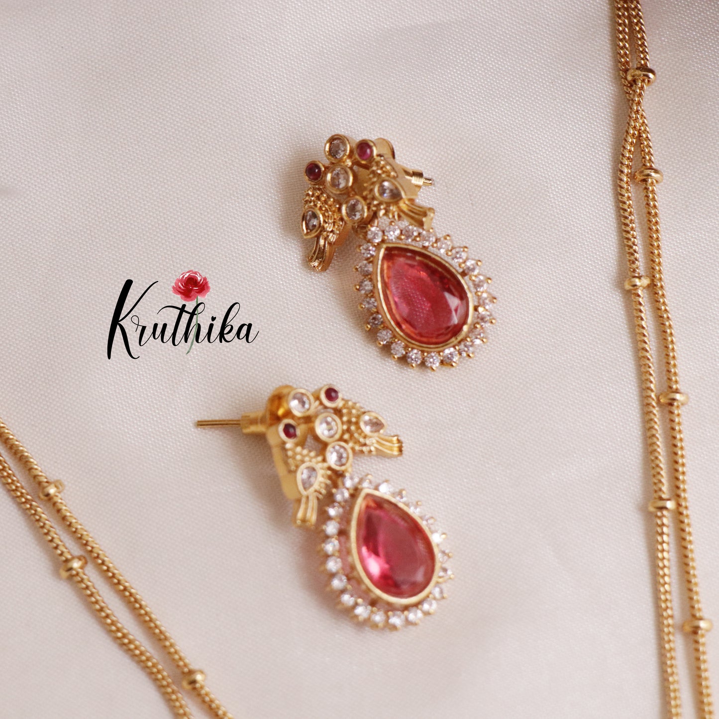 Trendy Two Layer Pigeon Pendant Chain NC2059 (Available in 2 Colours)