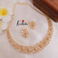 Trendy CZ/AD Flower Design Necklace NC1829 (Available in 3 colours)