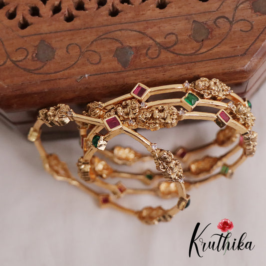 Simple AD Lakshmi Bangles B240 (Set of 2 Bangles)