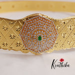 Gorgeous CZ Celestial Bloom Vaddanam V264 (Available in 2 Colours)