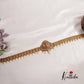 Classic Kemp Lakshmi Peacock Motifs Hip Chain with Pearl Drops V312