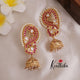 Pretty  Peacock Jhumkas Earcuff  E511 (Available in 3 Colours)