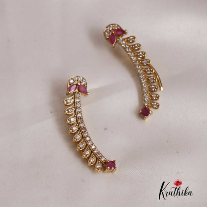 Classy AD Stone Ear Climbers E786 (Available In 2 Colours)