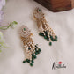 Trendy Victorian Pearl Cascading Chandbali Jhumkas E486 (Available in 2 Colours)