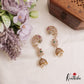 Classic Floral Motifs AD Ear Cuff With Jhumka  E989