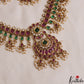 Premium Floral Square Motifs Jadau Guttapoosalu Necklace NC2939