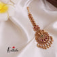 Pretty Flower Peacock Maang Tika MT216
