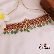 Beautiful Lakshmi Kemp Stones Chocker NC1829 (Available in 2 Colours)