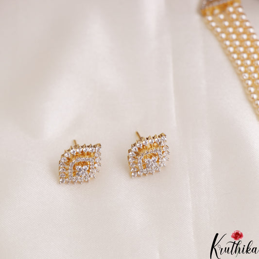 Classic Multi Layered Crystal & Pearl Haaram With Floral Accents LH2128 (Available In 8 Colors)