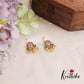 Classic Jadau Floral Leaf Earcuffs | Upper Earrings | Bugadi Earrings E817
