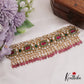 Stunning Teardrop Motifs Kundan Jadau Choker NC2681
