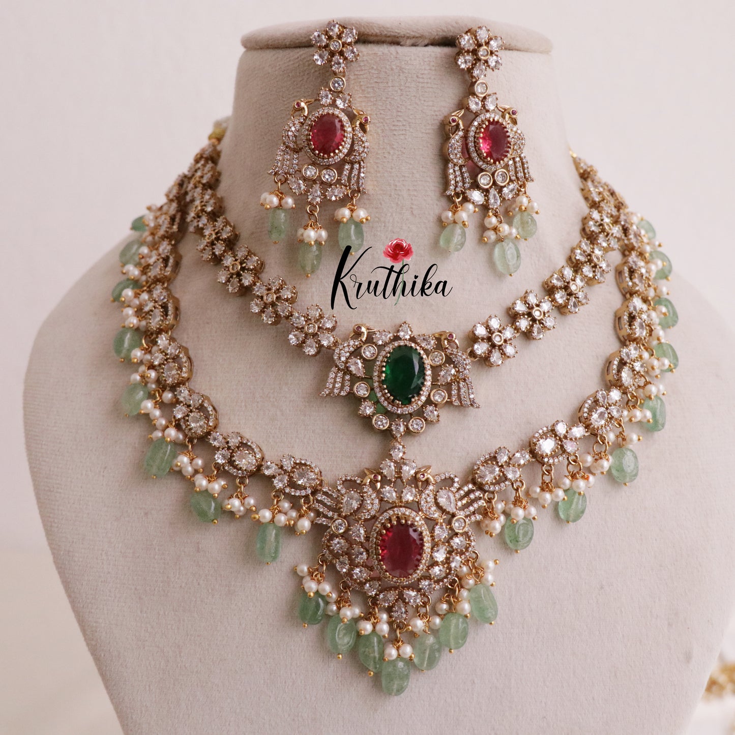Elegant Two Layer Victorian Necklace NC1911