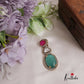 Classic Victorian moissanite Pendant Set PS245 (Available In 3 Colours)