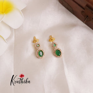 Trendy Two Layer AD Necklace NC1895 (Available in 3 Colours)