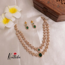 Trendy Two Layer AD Necklace NC1895 (Available in 3 Colours)