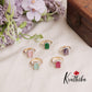 Classic CZ Sparkling Finger Ring R47 (Available in 5 Colours)