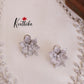 Trendy CZ/AD Flower Design Necklace NC1830 (Available in 4 colours)
