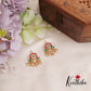 Classic Jadau Floral Leaf Earcuffs | Upper Earrings | Bugadi Earrings E817