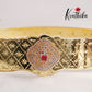 Trendy CZ Sparking Light Weight Victorian Hip Belt V268 (Available in 2 Colours)