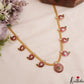 Trendy Floral Mango Motifs Jadau Necklace NC3011