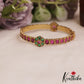 Beautiful Floral Motifs Openable Single Kada B499