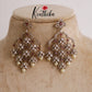 Beautiful Victorian AD Stone Chandelier Earrings E513 (Available in 6 Colours)