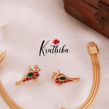 Trendy  Jadau Peacock Chain Set NC 1866