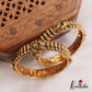 Gorgeous Antique Nagas Ganesha Motifs Bangles B474 (Set of 2 Bangles)