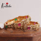 Beautiful AD Temple Kada Bangles E191