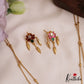 Pretty Lotus Motifs Jadau Chain Set LH2063