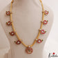 Trendy Floral Mango Motifs Jadau Necklace NC3011