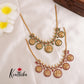 Pretty Lakshmi Coin Necklace NC1894 ( Available in 3 Colours)