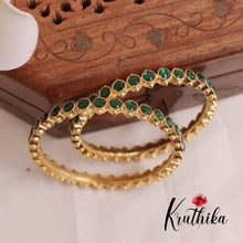 Trendy Gold Finish Bangles B186 ( Available in  3 Colours)
