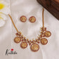 Pretty Lakshmi Coin Necklace NC1894 ( Available in 3 Colours)