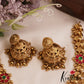 Beautiful Antique Peacock Motifs Kasu Jadau Choker NC2845 (Available In 2 Colors)