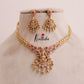 Pretty Lakshmi Peacock AD Necklace NC1502 (Available in 2 Colours)