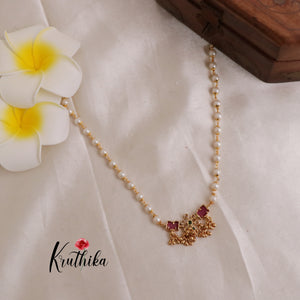 Pretty Pearl Beaded Necklace NC1899 (Available in 2 Colours)