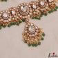 Stunning Polki Victorian Choker With Multi Pearl Strand Chain NC3002 (Available IN 2 Colors)