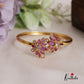 Elegant Floral CZ kemp Openable Kada B299 (Colors available)