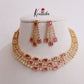 Trendy CZ Three Layer Choker NC2316 (Available in 6 Colours)