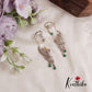 Classic CZ Sparkling Victorian Peacock Earcuff E853 (Available in 3 Colors)