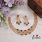 Trendy CZ Three Layer Choker NC2316 (Available in 6 Colours)